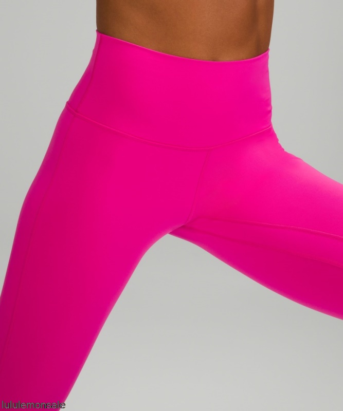 Lululemon Damen DELULU011 | Sonic Pink Align Hochhaushose 25
